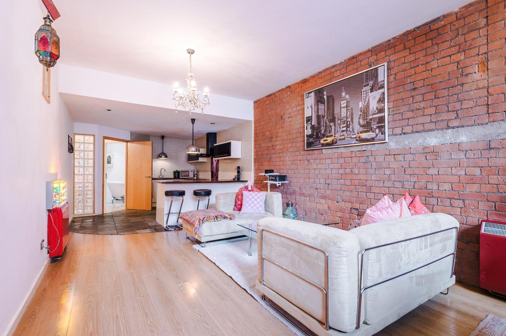 Central Northern Quarter Two Bedroom Apartment Manchester Bagian luar foto